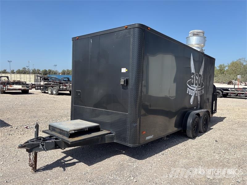 Freedom trailers 16 ft T/A Enclosed Trailer Dobozos pótkocsik