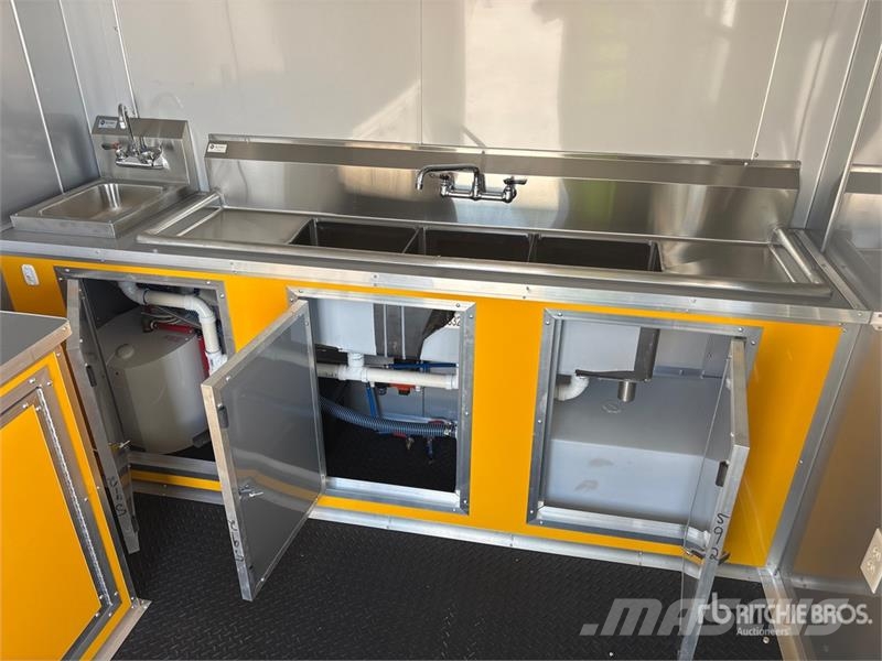  Freedom trailers 8.5X12TA2 12 ft T/A Food Concessi Andre hengere