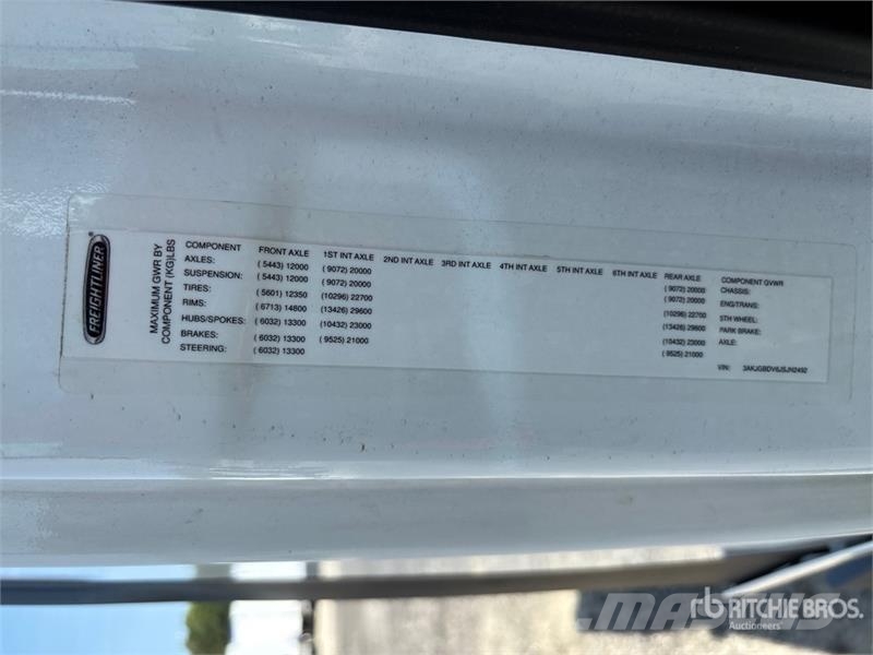 Freightliner Cacadia 113 T/A Day Cab Truck Tractor Влекачи
