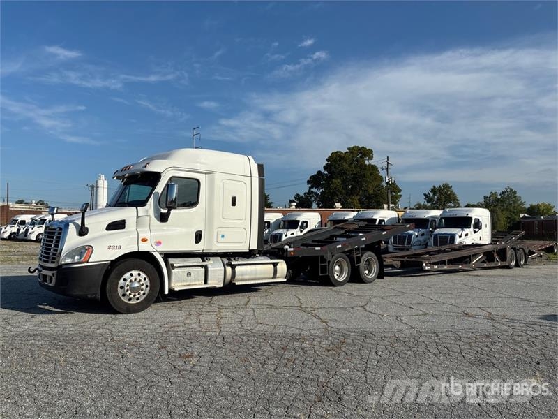 Freightliner Cascadia 113 6x4 Sleeper Car Carrier Truck Biltransportbilar