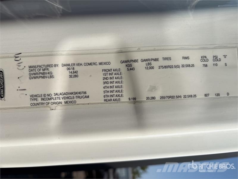 Freightliner Cascadia 113 Camiones portacoches