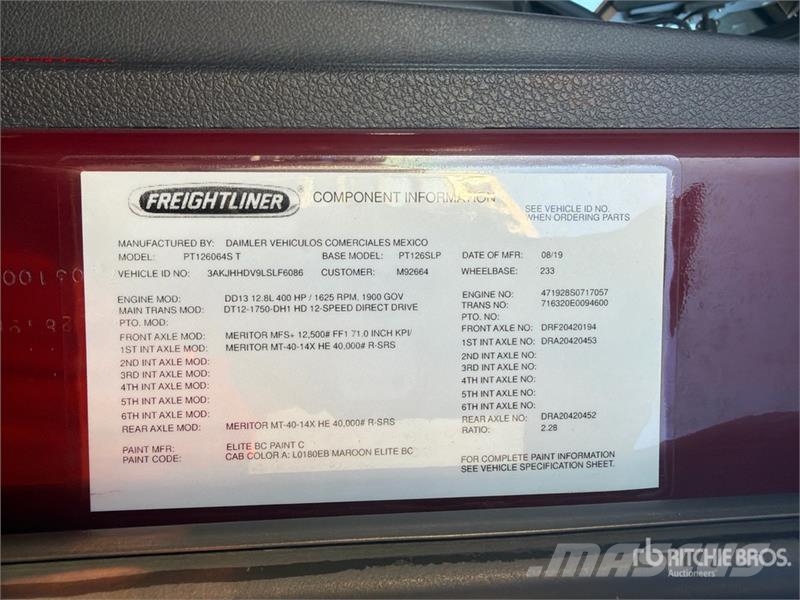 Freightliner Cascadia 126 Motrici e Trattori Stradali