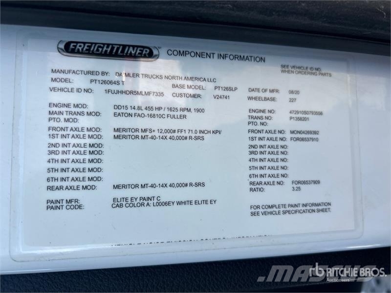 Freightliner Cascadia 126 Ciągniki siodłowe