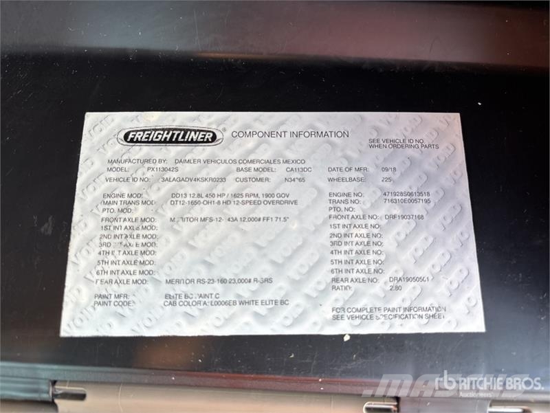 Freightliner Cascadia 113 Camiones portacoches