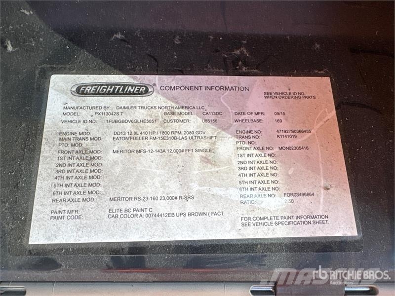 Freightliner Cascadia 113 Седельные тягачи