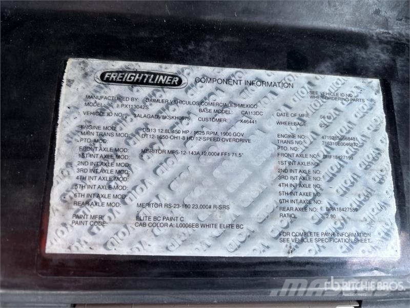Freightliner Cascadia 113 Camiones portacoches