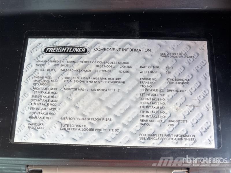 Freightliner Cascadia 113 Camiones portacoches