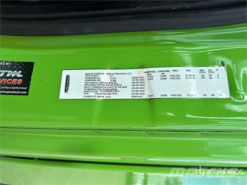 Freightliner Cascadia 113 中古トラクターヘッド | トレーラーヘッド