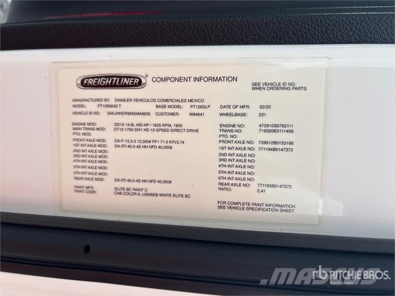 Freightliner Cascadia 126 Влекачи