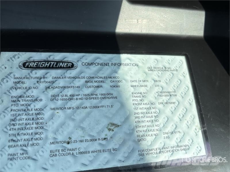 Freightliner Cascadia 113 Camiones portacoches