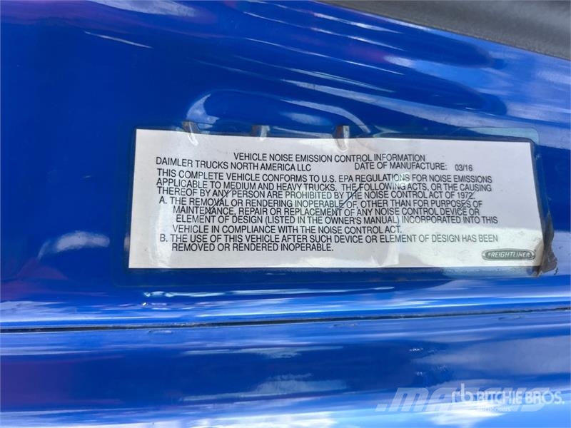 Freightliner Cascadia 125 6x4 T/A Sleeper Truck Tractor Sattelzugmaschinen