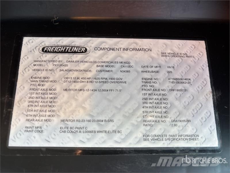 Freightliner Cascadia 113 Camiones portacoches