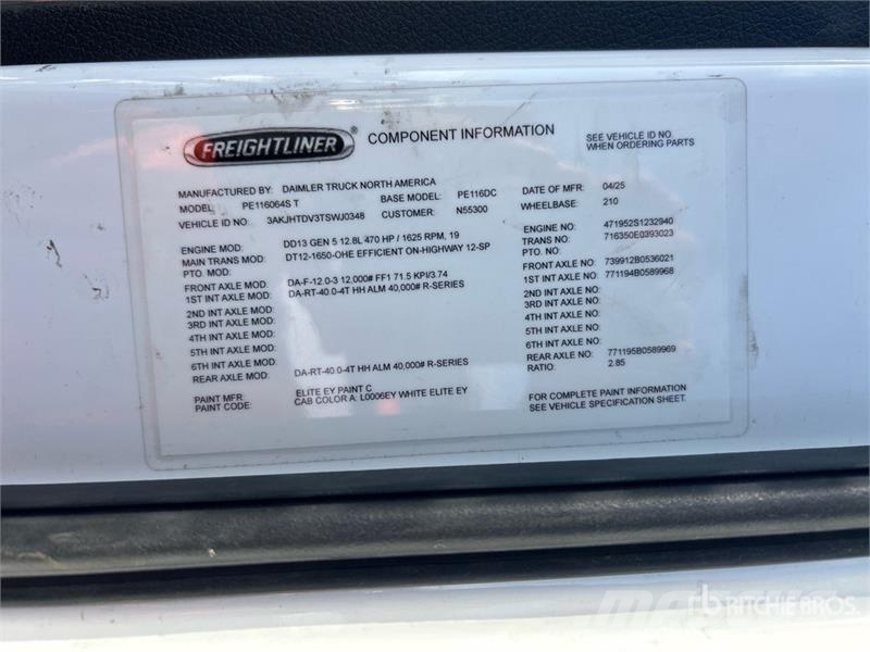 Freightliner Cascadia 116 Влекачи