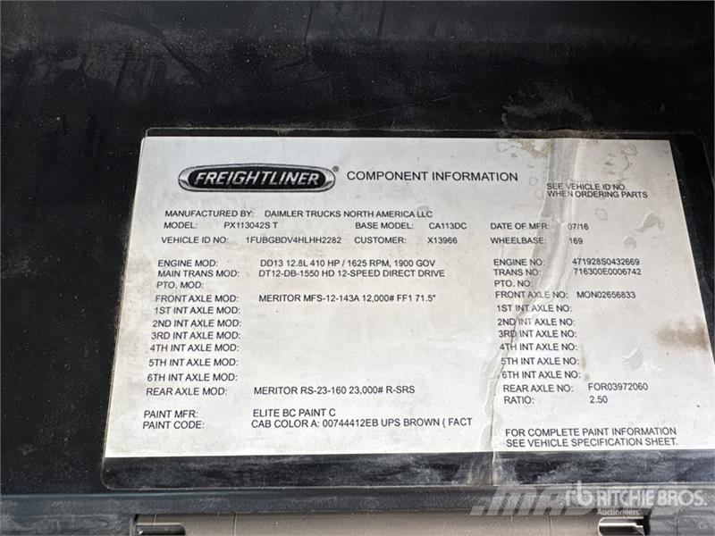 Freightliner Cascadia 113 Седельные тягачи