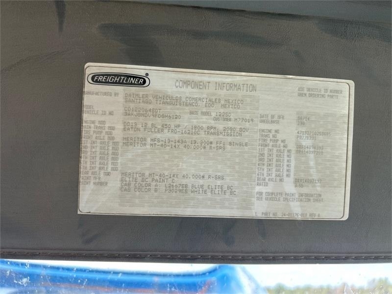 Freightliner Coronado 122SD 中古トラクターヘッド | トレーラーヘッド