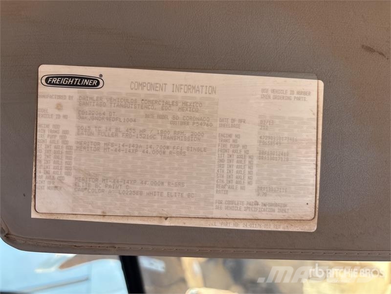 Freightliner Coronado 122SD Tractores (camiões)