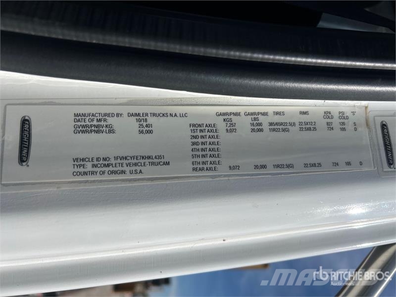 Freightliner M2 106 Camiões de sonda de perfuração móvel