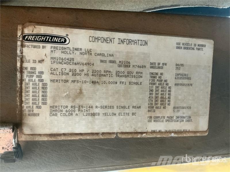 Freightliner M2 106 Flatbed / Dropside trucks