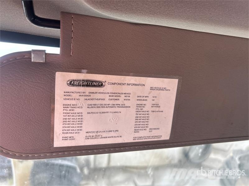 Freightliner M2 106 Truck mounted aerial platforms
