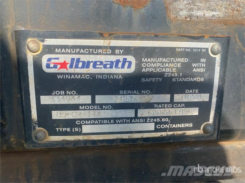 Freightliner M2 106 Portaalsysteem vrachtwagens