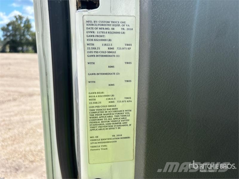 Freightliner M2 106 Pacēlāji uz automašīnas bāzes