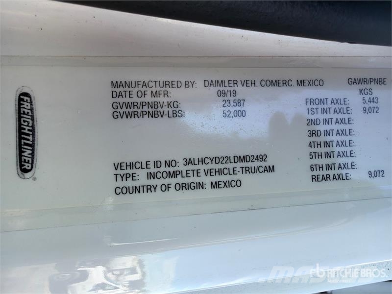 Freightliner M2 106 Isotermos y frigoríficos