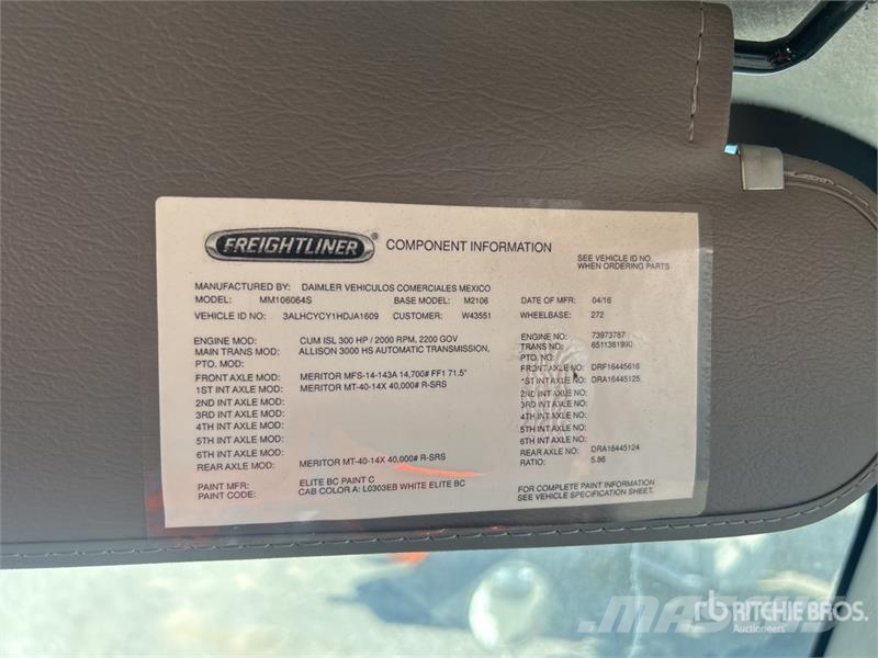 Freightliner M2 106 Бордови