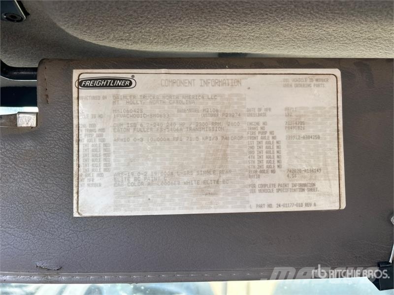 Freightliner M2 106 كابينة والداخلية