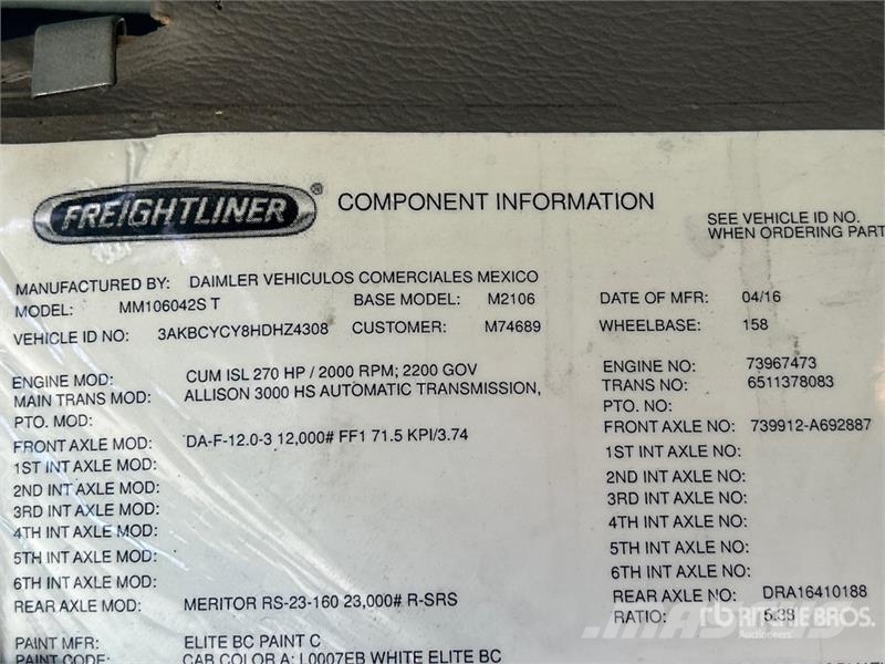 Freightliner M2 106 Tracteur routier