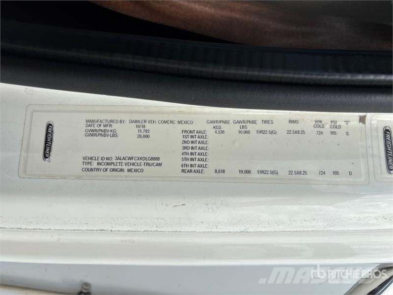 Freightliner M2 106 Isotermos y frigoríficos