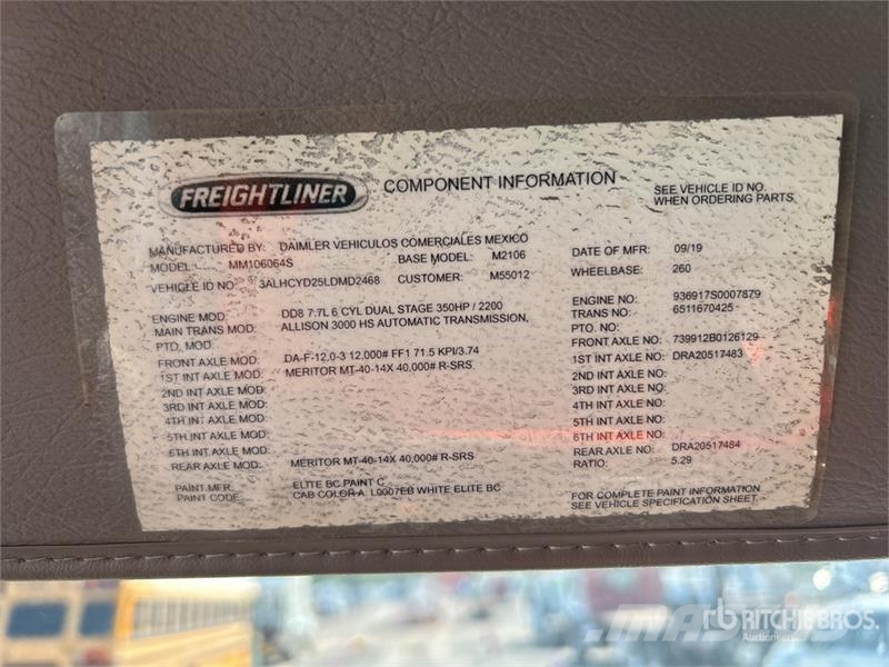 Freightliner M2 106 Tovornjaki hladilniki