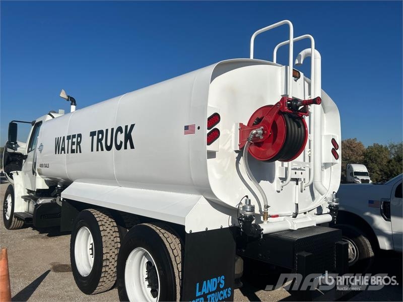 Freightliner M2 106 4000 gal 6x4 Water Truck Vanningsvogn for støvdemping