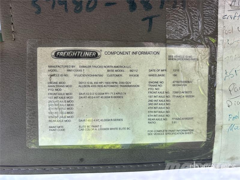 Freightliner M2 112 Ciągniki siodłowe