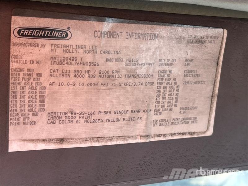 Freightliner M2 112 Trekkvogner