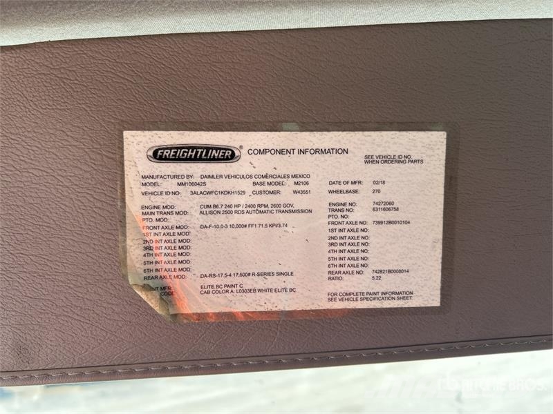 Freightliner M2106 4x2 Van Truck Φορτηγά Κόφα