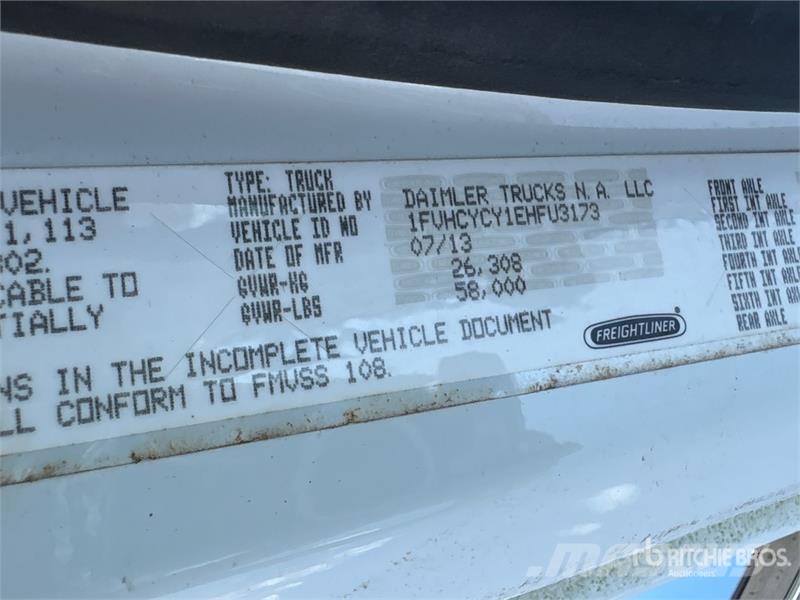 Freightliner on Freightliner M2 106 6x4 Vacuum Tanker Truck Camiones aspiradores/combi