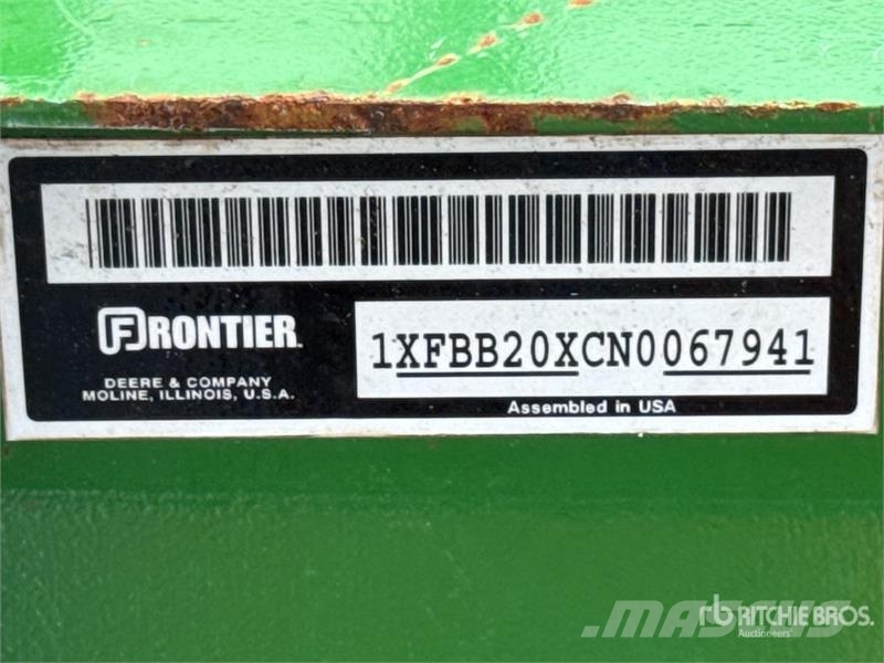 Frontier BB2072 72 In Box Blade Sonstiges Traktorzubehör
