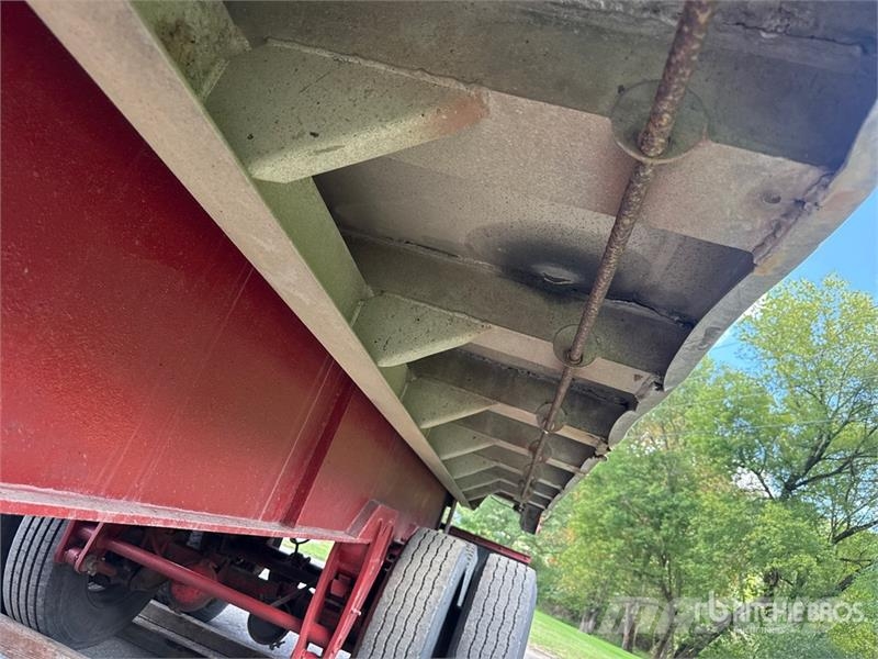 Fruehauf 24 ft T/A Aluminum End Dump Trailer Самоскиди