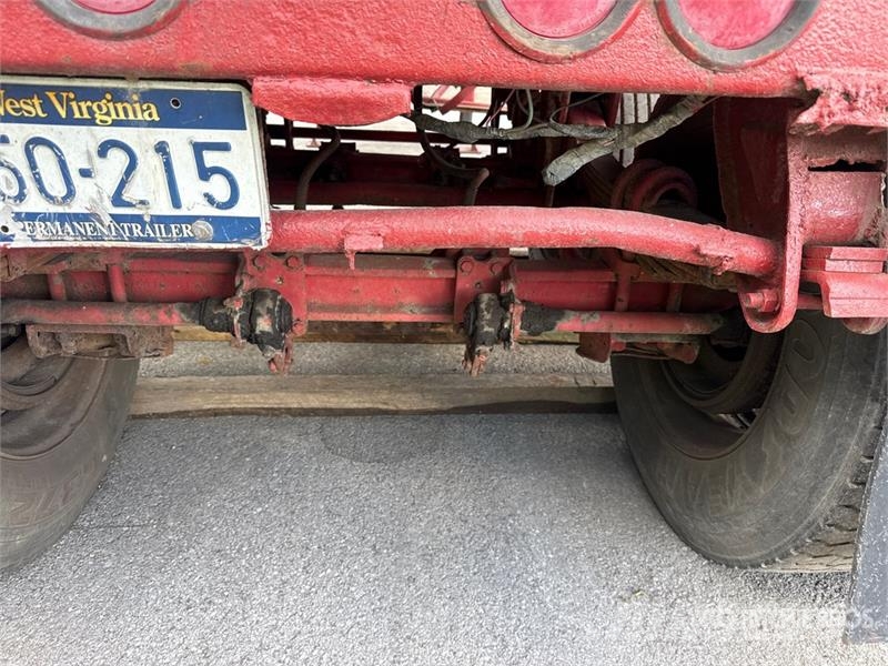 Fruehauf 24 ft T/A Aluminum End Dump Trailer Самоскиди