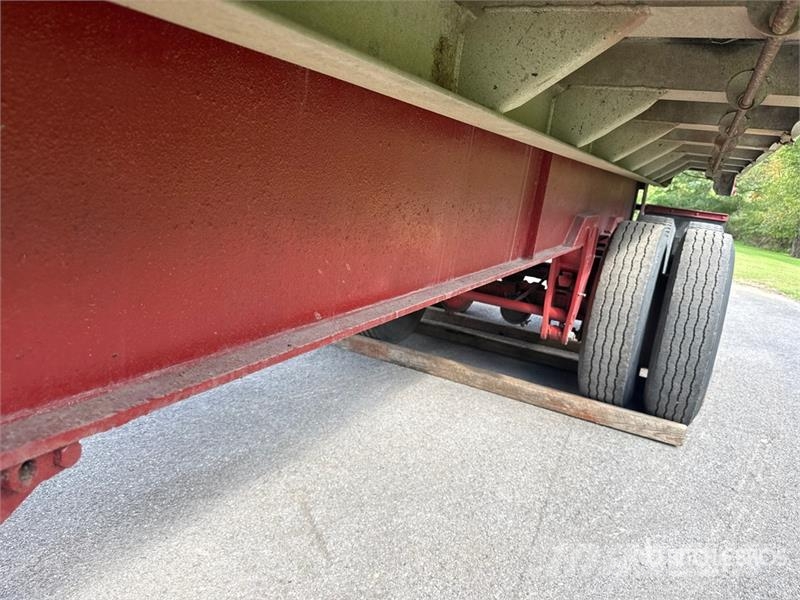 Fruehauf 24 ft T/A Aluminum End Dump Trailer Самоскиди