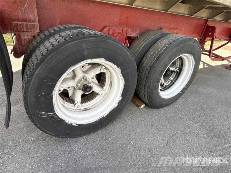 Fruehauf 24 ft T/A Aluminum End Dump Trailer Самоскиди