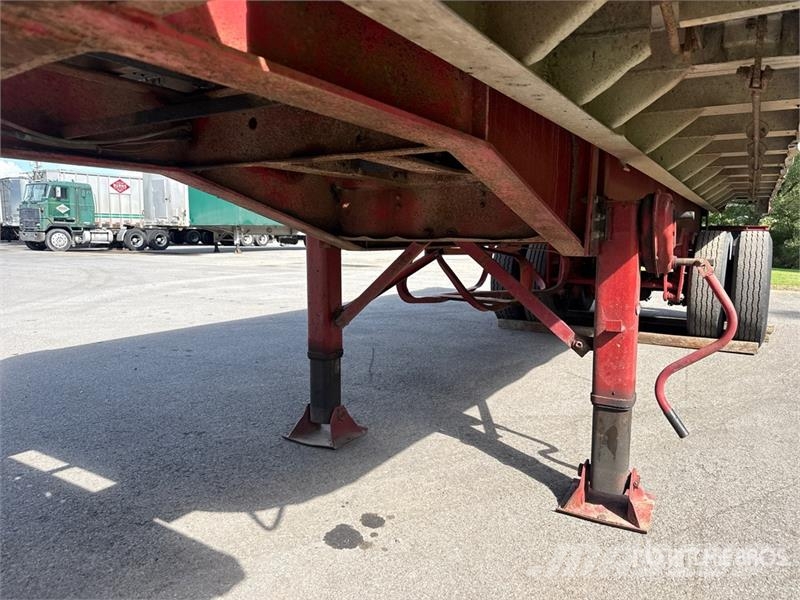Fruehauf 24 ft T/A Aluminum End Dump Trailer Самоскиди