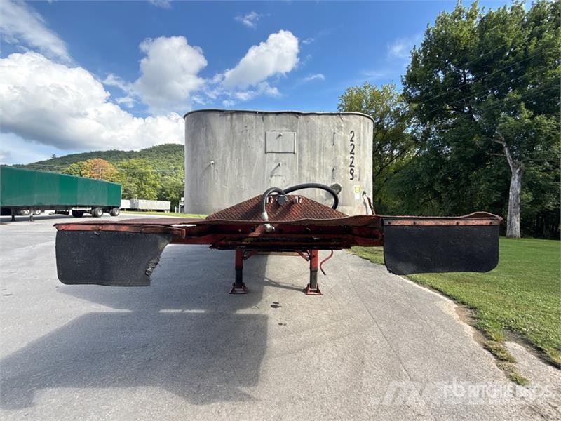 Fruehauf 24 ft T/A Aluminum End Dump Trailer Самоскиди