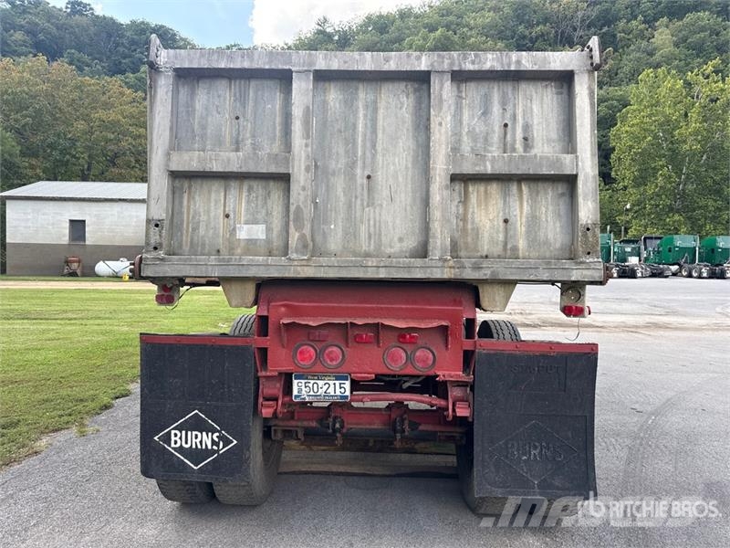 Fruehauf 24 ft T/A Aluminum End Dump Trailer Самоскиди