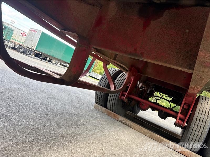 Fruehauf 24 ft T/A Aluminum End Dump Trailer Самоскиди