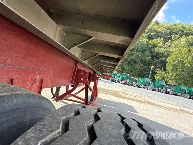 Fruehauf 24 ft T/A Aluminum End Dump Trailer Самоскиди