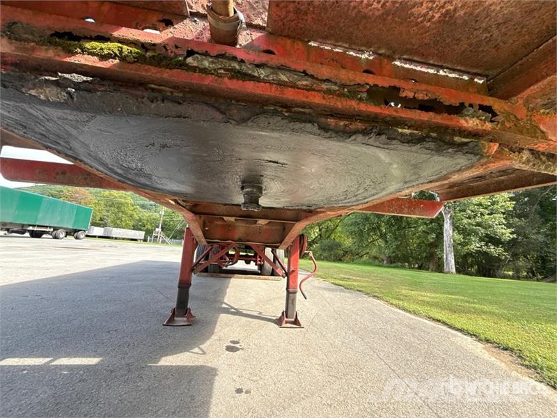Fruehauf 24 ft T/A Aluminum End Dump Trailer Самоскиди