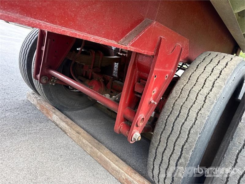 Fruehauf 24 ft T/A Aluminum End Dump Trailer Самоскиди