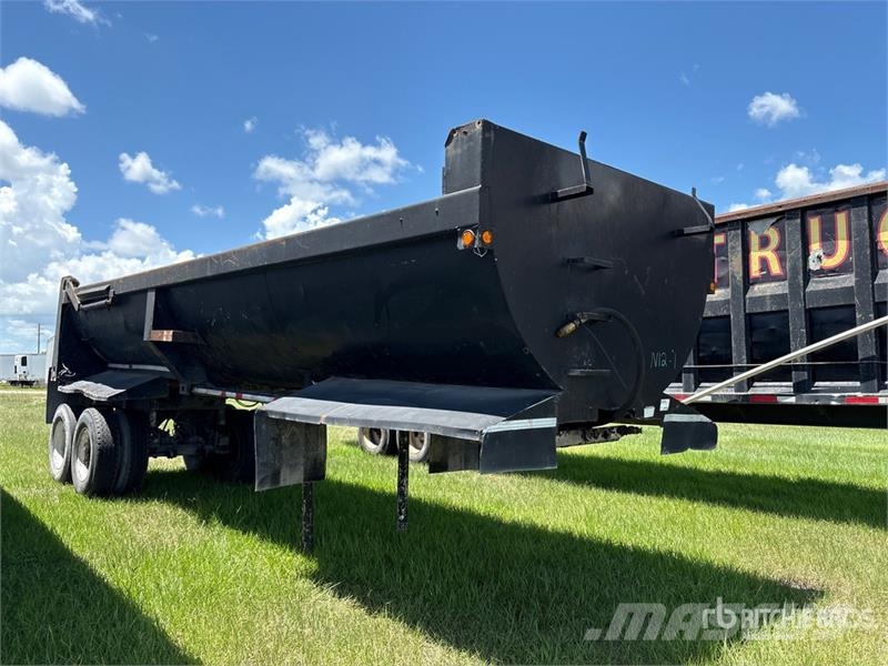 Fruehauf 28 ft T/A Frameless End Dump Trailer Bañeras