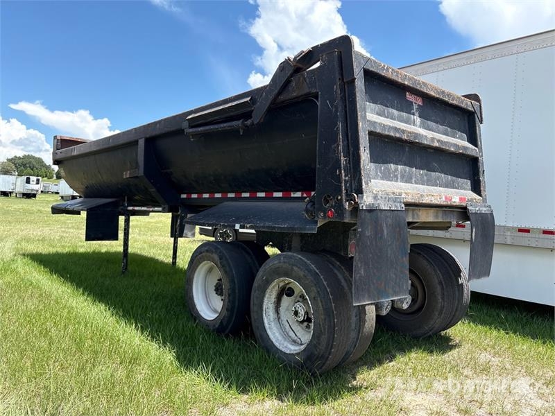 Fruehauf 28 ft T/A Frameless End Dump Trailer Bañeras